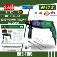 HITZ (RH3-1100)1100W 26MM ROTARY HAMMER | Drilling Hammer
