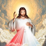Wallpaper Dinding 3D Custom Murah Berkualitas Gambar Tuhan Yesus baruu