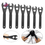 BOY 7Pcs Bike Hub Cone Wrench Wheel Axle Pedal Spanner Repair Tool 1319mm Bicycle Head Open Cone Spa