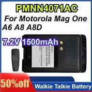 PMNN4071AC 7.2V 1500mAh for Motorola Mag One A6 A8 A8D B14 B15 Q5 Q9 VZ12 VZ18 Walkie-talkie Battery