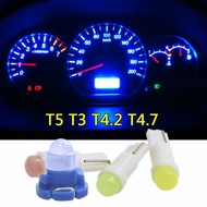 1pcs T5 T4.7 T4.2 T3 SMD Wedge Instrument Dashboard Car Meter LED Light Bulb Motorcycle light