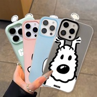 Jelly 2IN1 Cartoon animals phone case Itel A90 S25 ULTRA P65 RS4 S23 S23+ POVA7 POP9 Hot40 Smart9 Ho
