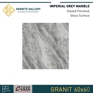 GRANIT 60X60 COVE IMPERIAL GREY MARBLE GLAZED POLISHED / GRANITE TILE