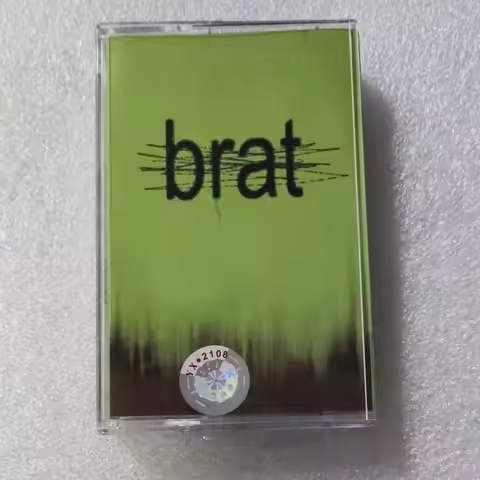 Hyperpop Charli XCX Music Tape Brat Album Rewind Cassettes Cosplay Walkman Car Recorder Soundtracks 