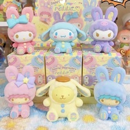 YQ18 MINISO Sanrio Rabbit Series Blind Box Melody Cinnamoroll Babycinnamoroll Clow M Hand-Made Desktop Decoration Gift