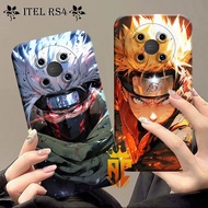 Softcase ITEL RS4 / S23 PLUS / A80 / A50 / A60 / A60S / A70 / P40 / S23 Fashion Latest Motif Naruto 