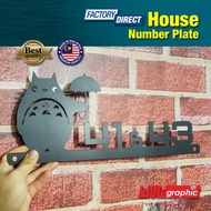 House Number Plate Nombor Rumah 门牌 Stainless Steel 304 白钢门牌 U Series115