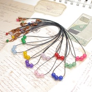 Candy stone necklace [ Chakra Chakra Chakra] supports meditation