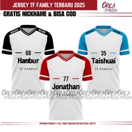 NEWEST TF FAMILY Jersey SUMMER GAMES 2025 Full Printing Free Name and Back Number Available for Chil