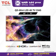 [CLEARANCE SALES] TCL 55" 65" 75" 85" 98" Inch C755 C845 C855 C6K QD Mini LED Google TV with HDR 130