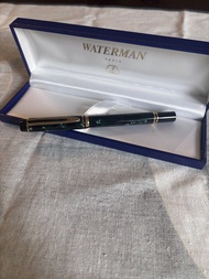 Waterman (Paris) 綠色大理石花紋原子筆