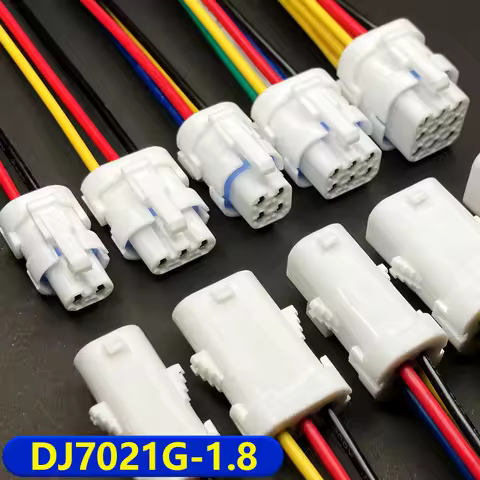 DJ7021G-1.8 Automotive Sealing Waterproof Connector 2p3p4p6p9p Sensor Wire harness Male and Female P