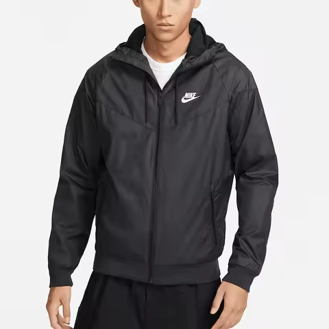 Nike Official Genuine M NSW WR JKT Men's Woven Lightweight Hooded Jacket 727325-010