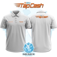 Souvenirs Yes Wangki Collar T-Shirt Wangki Work T-ShirtPOLO - BNI Tapcash Bank Country Indonesia BUM