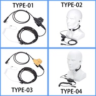 YiNiTone TK U94 PTT Headset with Retractable Boom Mic Compatible Baofeng UV-5R, BF-888S, Quansheng U
