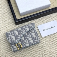 Dior Saddle Lotus銀包