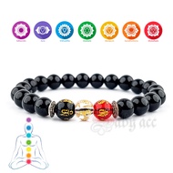 Gelang 3 Chakra Feng Shui Penarik Rezeki Pria Wanita Energi Alam