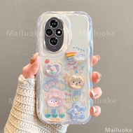 เคส Honor 200 5G เคส Honor 200 Pro 5G เคส Honor 200 Smart เคส Honor X7C เยลลี่กันกระแทกแบบใส พร้อมตั