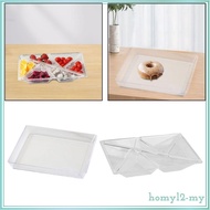 [HOMYLcfMY] Fruit Plate,Cupcake Dessert Plate,Buffet Plates Storage Tray,Multiuse,Serving Tray,Countertop Fruit Bowl for Dinner Kitchen