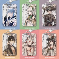 Card Holder Genshin Sanbing Bell Leaving Walnut Nasida Slide Meal Bus Id Protective Case Access Cont