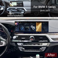 Android 13 Auto GPS Navigation Carplay for BMW 5 Series G30 G38 2018-2023 Car Radio Stereo Multimedi