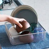 日本霜山 304不鏽鋼方形蔬果/餐具瀝水籃