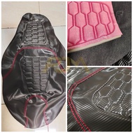 Kulit Jok Variasi Supra Karisma Mio Vario Aerox Bahan Carbon Pres Busa Mentul Model Sarang Tawon