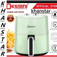 DESSINI ITALY 5L Electric Air Fryer Convection Oven Toaster Timer Oil Free Roaster Breakfast Machine