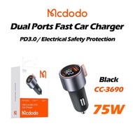 Mcdodo CC-369 75W Dual Port Car Charger