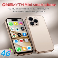 ใหม่ ONEMYTH M17 Pro มินิสมาร์ทโฟน 4G Dual SIM 4.0 นิ้ว HD เต็มหน้าจอ 2000mAh 2GB 16GB Android 12 Pl