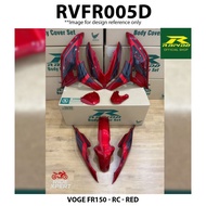 Rapido Cover Set Voge FR150 RC RED/TEAL BLUE/MOVISTAR BLUE Colour Accessories Motor Voge FR150