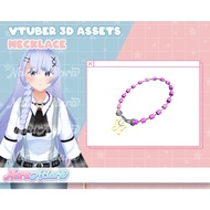 3D Necklace Personality Accessories for Your Favorite Vroid Characters, Ready-to-Wear 3D Characters,