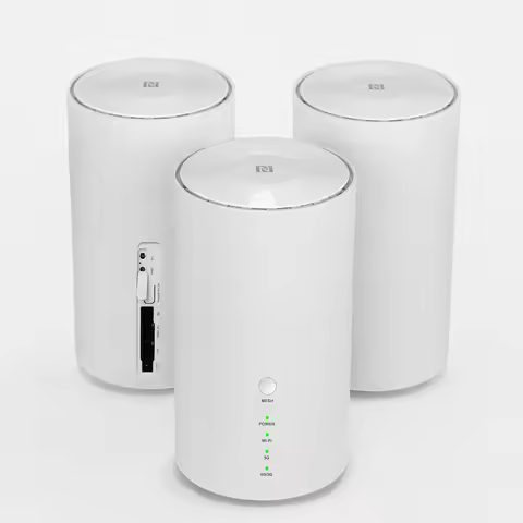 X75 5G CPE WiFi 7 BE7200 Carrier Aggregation NFC VPN VoLTE VoIP TS9 Port Support Outdoor Antenna Mes