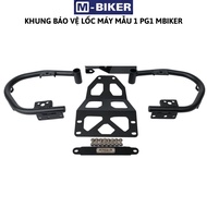 Chống đổ pg1 ốp gầm pg1 ốp gầm kiêm chống đổ pg1 khung chống đổ pg1 phụ kiện pg1 mbiker