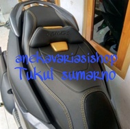 Kulit jok custom untuk Yamaha nmax old dan all new 2021+23 / aksesoris motor