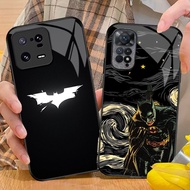 batman 27 Glass Phone Case For POCO F3 F4 F5 M3 M4 M5 M6 4G X3 X4 GT NFC X5 X6 PRO X7 X8 5G