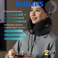 OpaleenPhilips Neck Massager with Soothing 45°C Heating 430g Weight 2000mAh Battery Type-C Fast Char