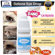 Delone Pet Eye Drop Eye Treatment for Dog &amp; Cat / Ubat Mata Kucing Anjing 5ML