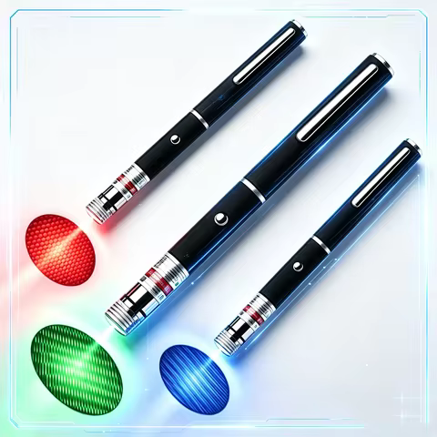 (Do not provide batteries) Green Red Laser Pointer Teaching Tool Pet Automatic Cat Toys Laser Focus 