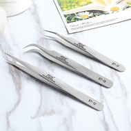 AT-🛫VetusGrafting Eyelash Tweezers Precision Tweezers Eyelash Extensions Tweezers Eyelash Grafting Tweezers Clip