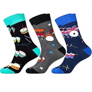 3 Pairs Of Fun Socks For Drum Enthusiasts Men Funny Fun Crazy Funky Dress Crew Socks Gifts For Men D