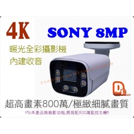 Huama Monitor SONY 4K Ultra-High Resolution Camera 8MP Pixel TVI/AHD Monitoring System 8MP Lens