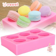 ROXUL|Mould,  Silicone Silicone Mould, Baking Mould Reusable 6-Cavity  Baking Mould Home Decorations