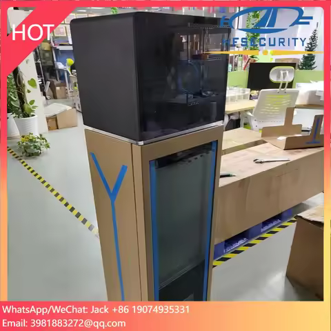 HFSecurity HF509 Boom And Camera LCD Display All-in-one Machine Automatic Boom Barrier Parking Barri