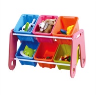樹德 SHUTER 兒童玩具整理箱/兒童玩具收納箱/學習自己收玩具/W72.3xH58xD47.5cm