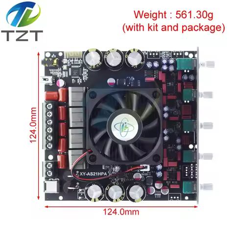 XY-AS21HPA Bluetooth High-Power Digital Amplifier Board 2.1 Channel Subwoofer 300W*2+600W Dual TPA32