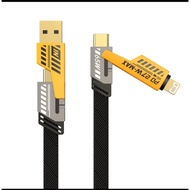4 in 1 Mobile Charger Cable 65W/27W Fast Charge