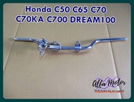 FRONT FOOT PEG REST "CHROME" Fit For HONDA C50 C65 C70 C70KA C700 DREAM100 #เหล็กพักเท้าหน้ารถมอเตอร์ไซค์ เหล็กวางเท้าหน้า เหล็กชุบโครเมี่ยม