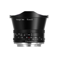 【Direct from Japan】 TTArtisan 7.5mm F2.0 Fisheye Large Aperture APS-C Magnification Manual Focus for