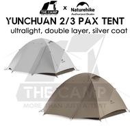 Naturehike YunChuan Ultralight Tent 2pax / 3pax Hiking Waterproof UPF50+ Outdoor Camping Khemah 2 La